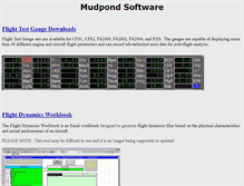 Tablet Screenshot of mudpond.org